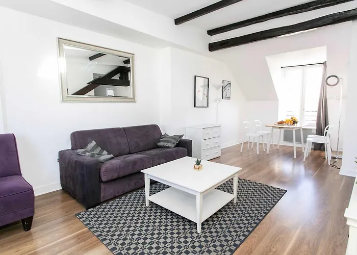 Bnbnova - 1br - Upper Marais & Pompidou Appartamento *